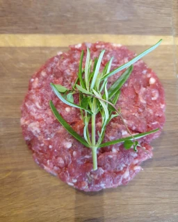 Burger wołowy ekologiczny sezonowany