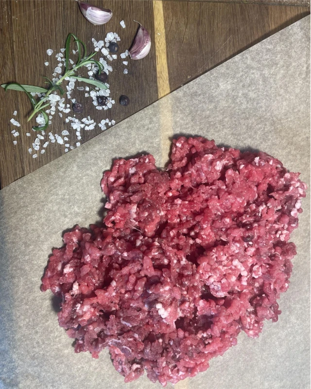 Kark mielony wołowy ekologiczny sezonowany